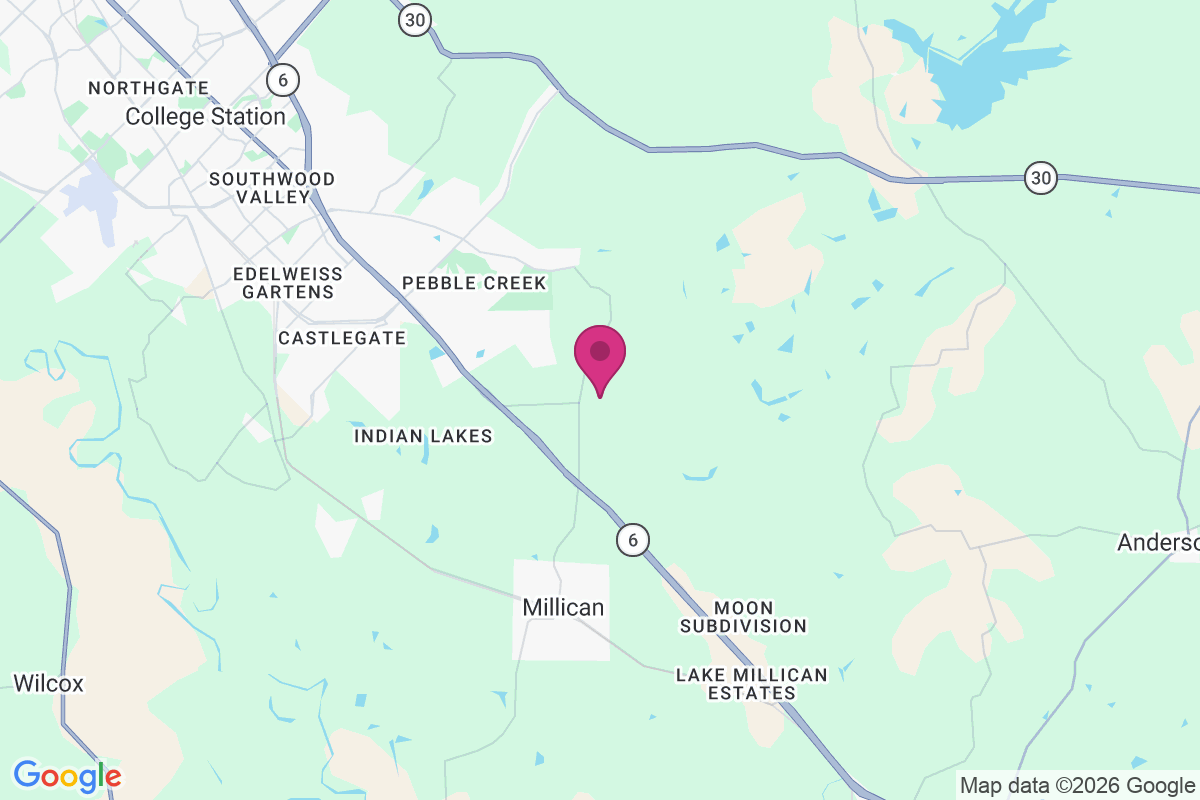 Carte de Peach Creek