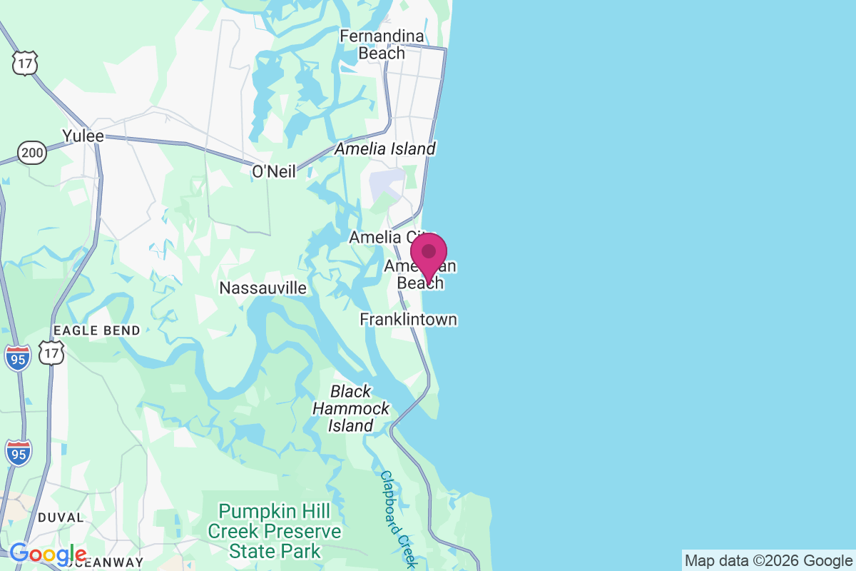 Carte de American Beach