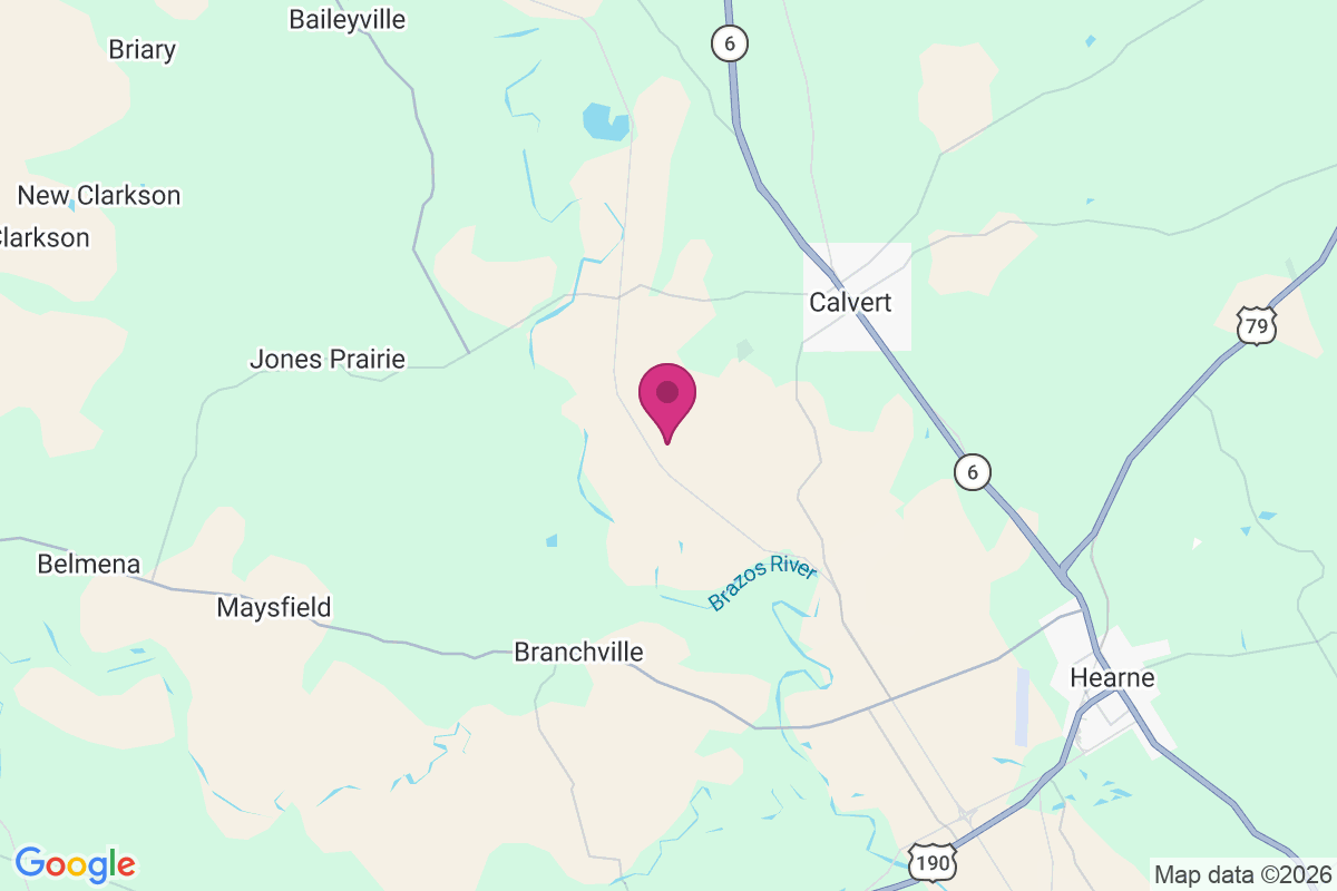 Carte de Calvert Junction