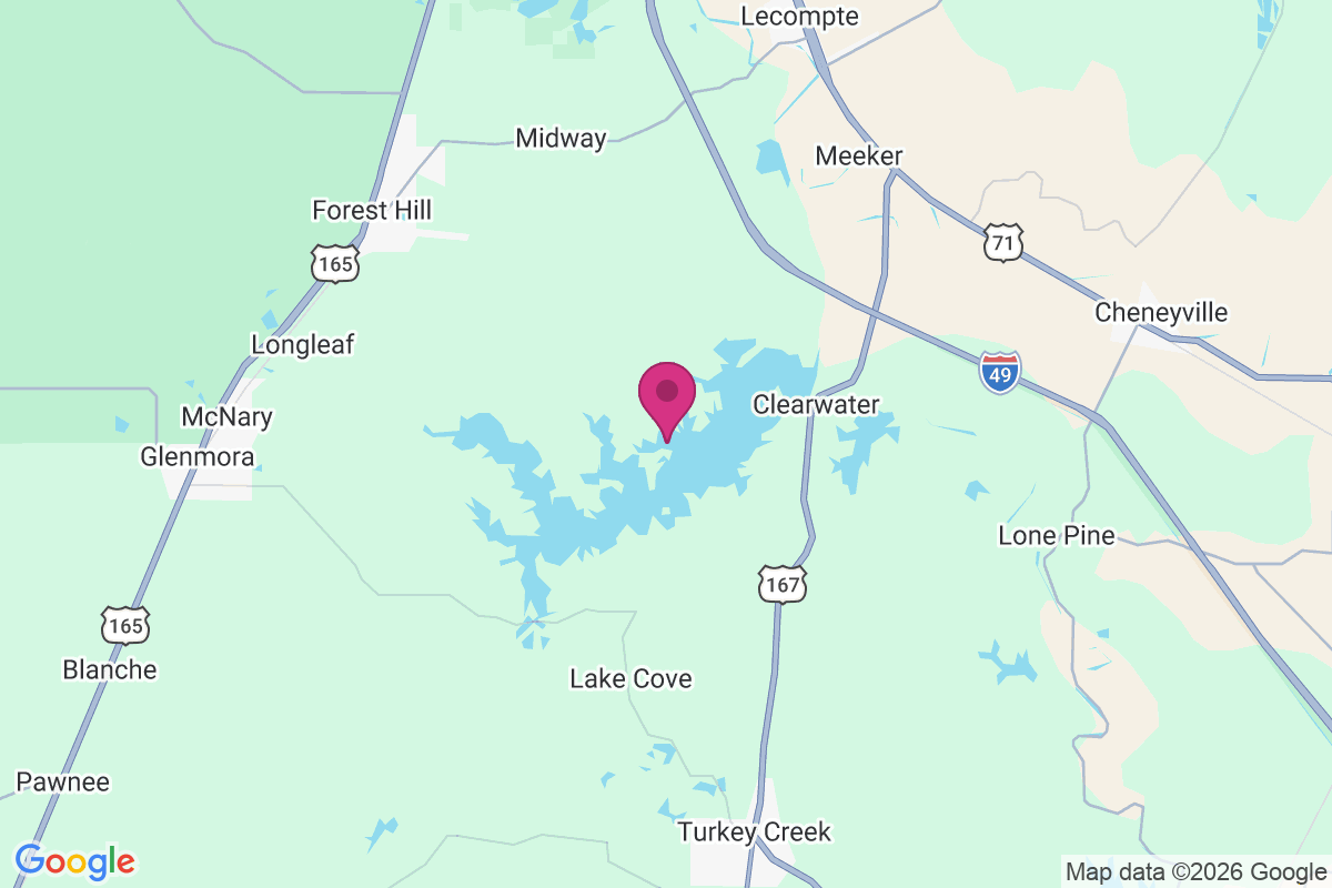 Carte de Blue Lake Landing