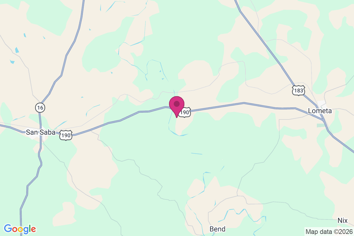 Carte de Red Bluff Crossing