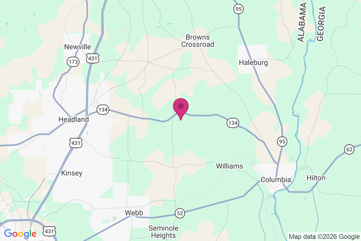 Carte de Grandberry Crossroads