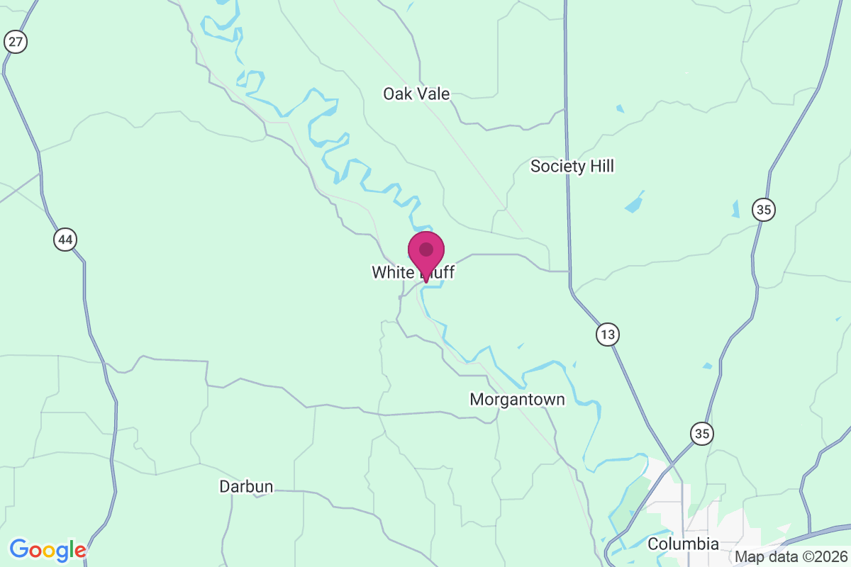 Carte de White Bluff