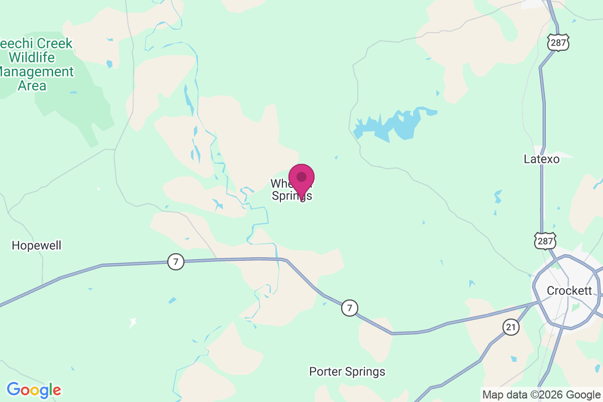 Carte de Wheeler Springs