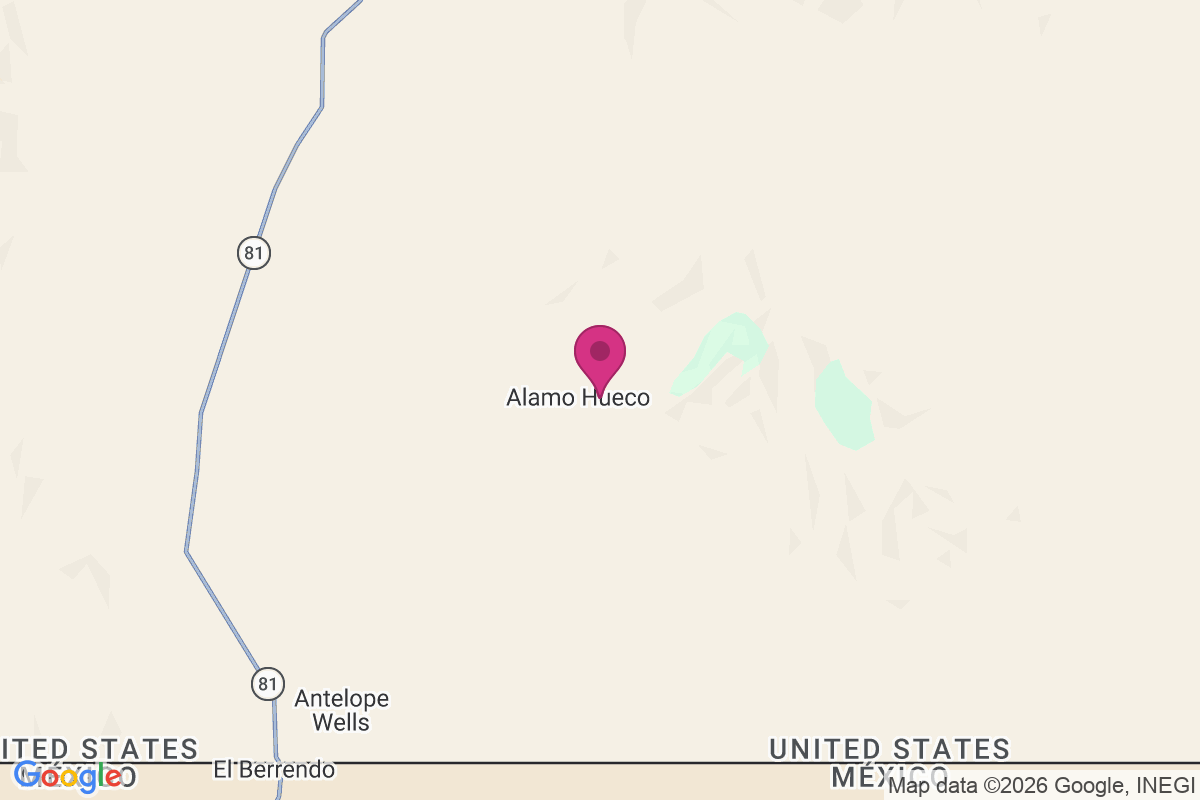 Carte de Alamo Hueco
