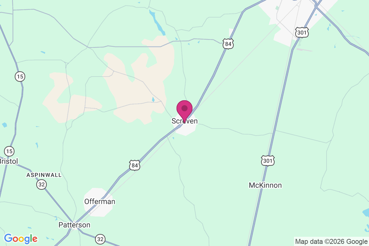 Carte de Screven