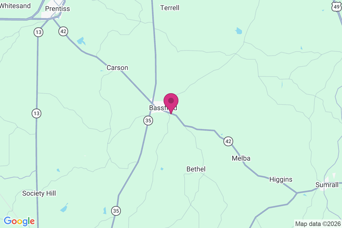 Carte de Bassfield