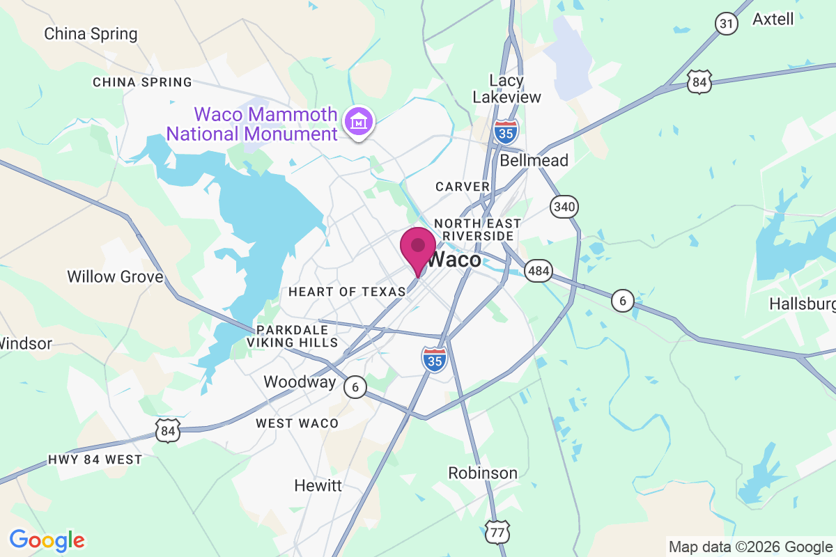 Carte de Waco