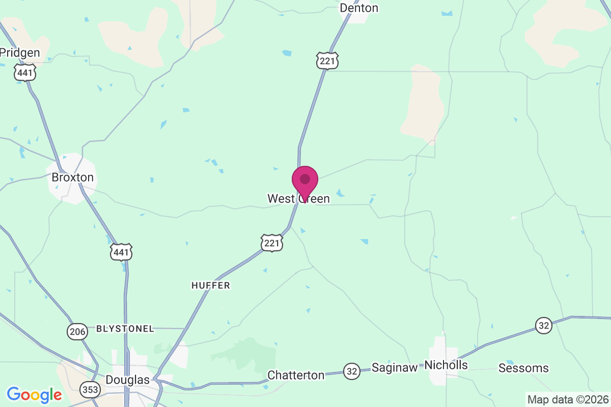 Carte de West Green