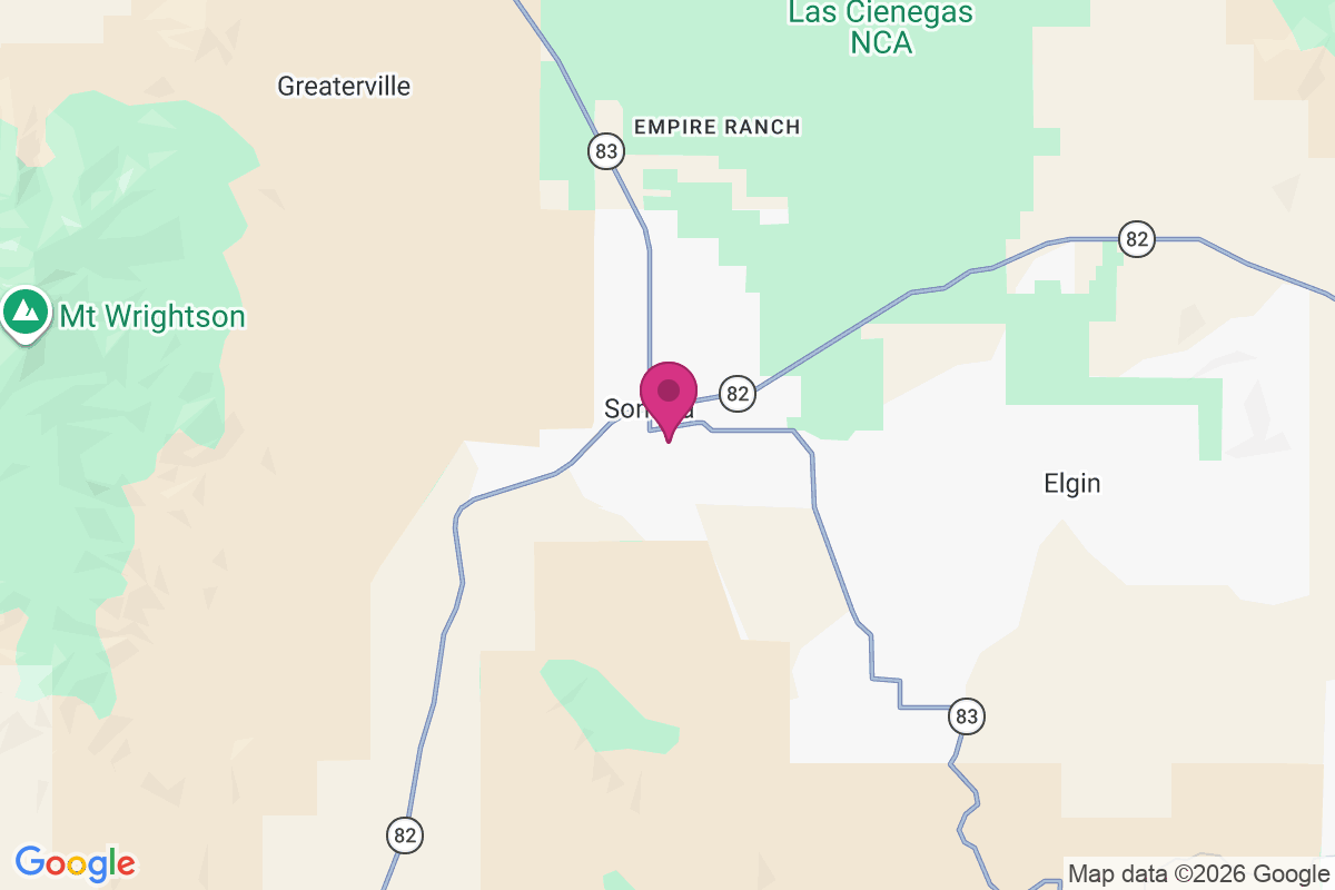 Carte de Sonoita