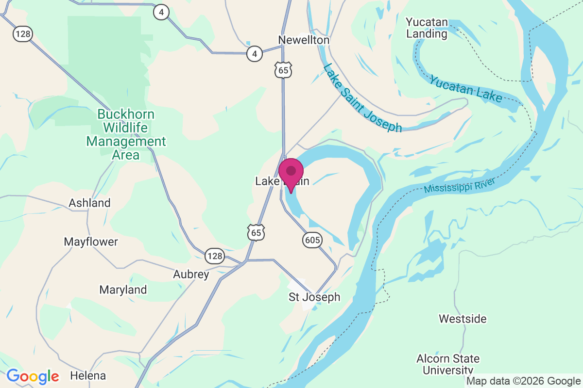 Carte de Lake Bruin