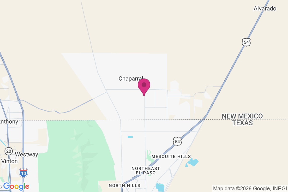 Carte de Chapparal