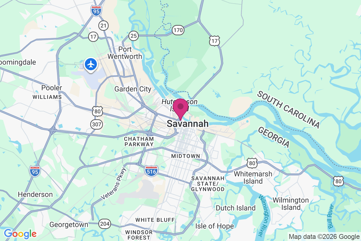 Carte de Savannah