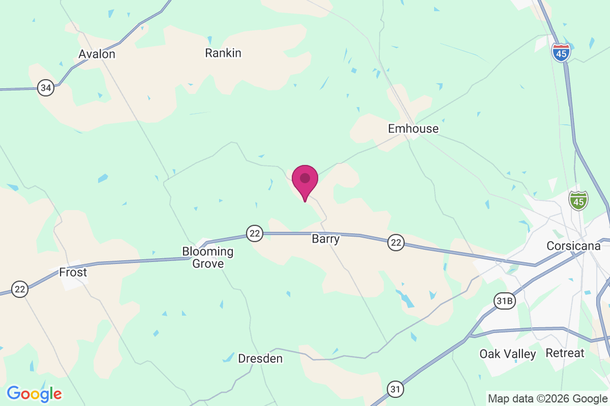Carte de Cryer Creek