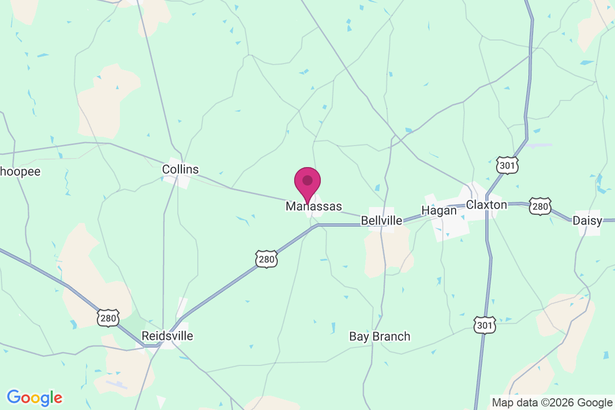 Carte de Manassas
