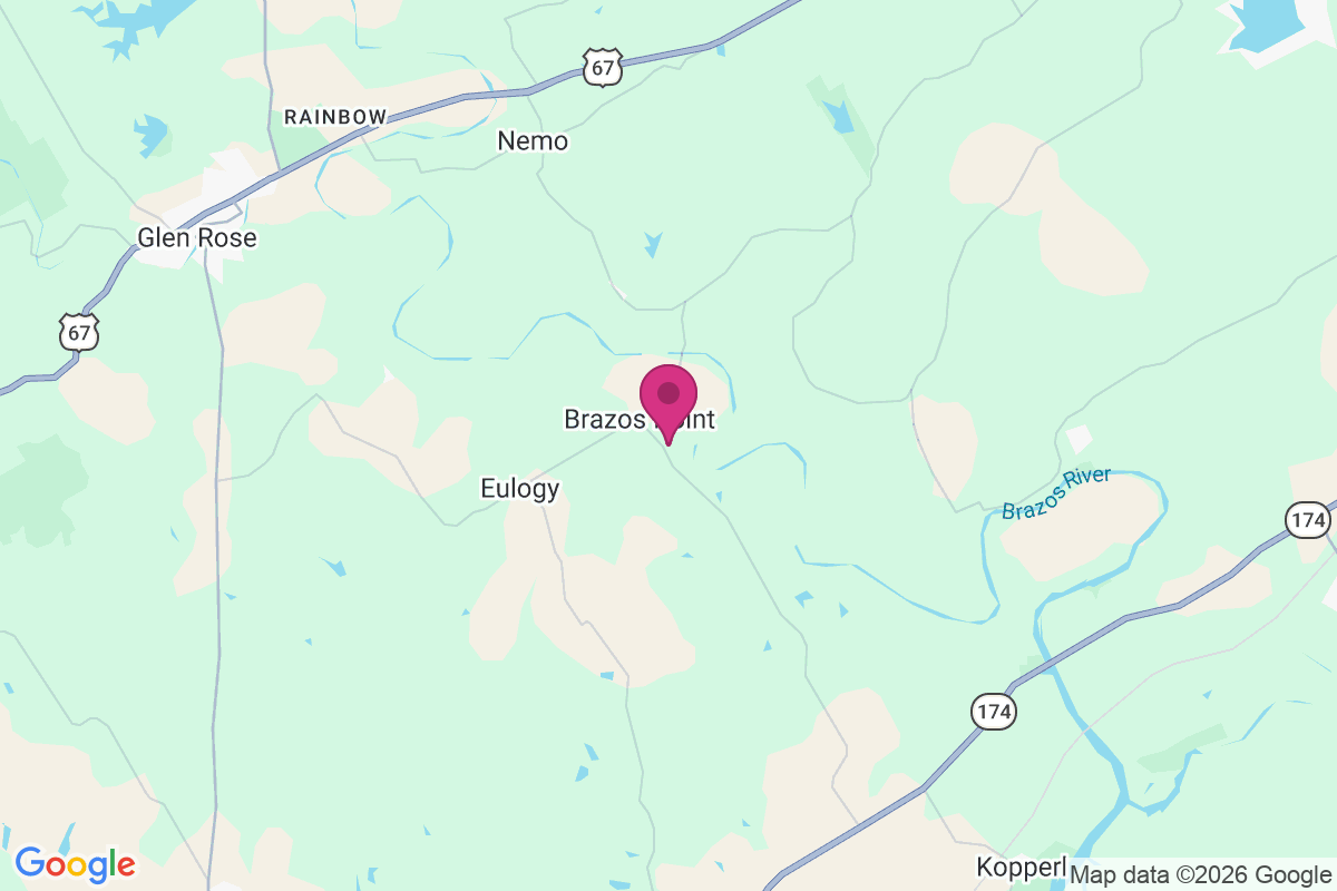 Carte de Brazos Point