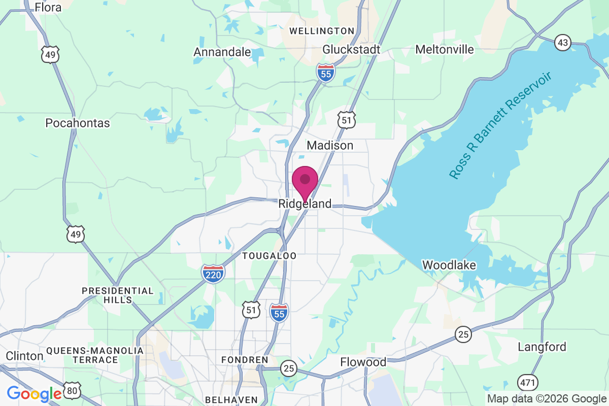 Carte de Ridgeland