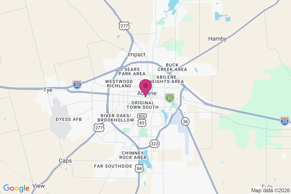 Carte de Abilene