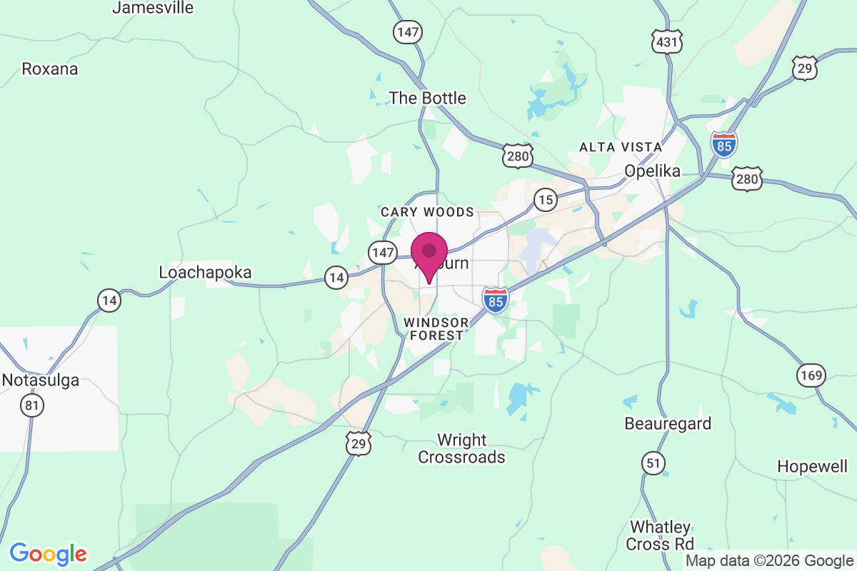 Carte de Auburn University