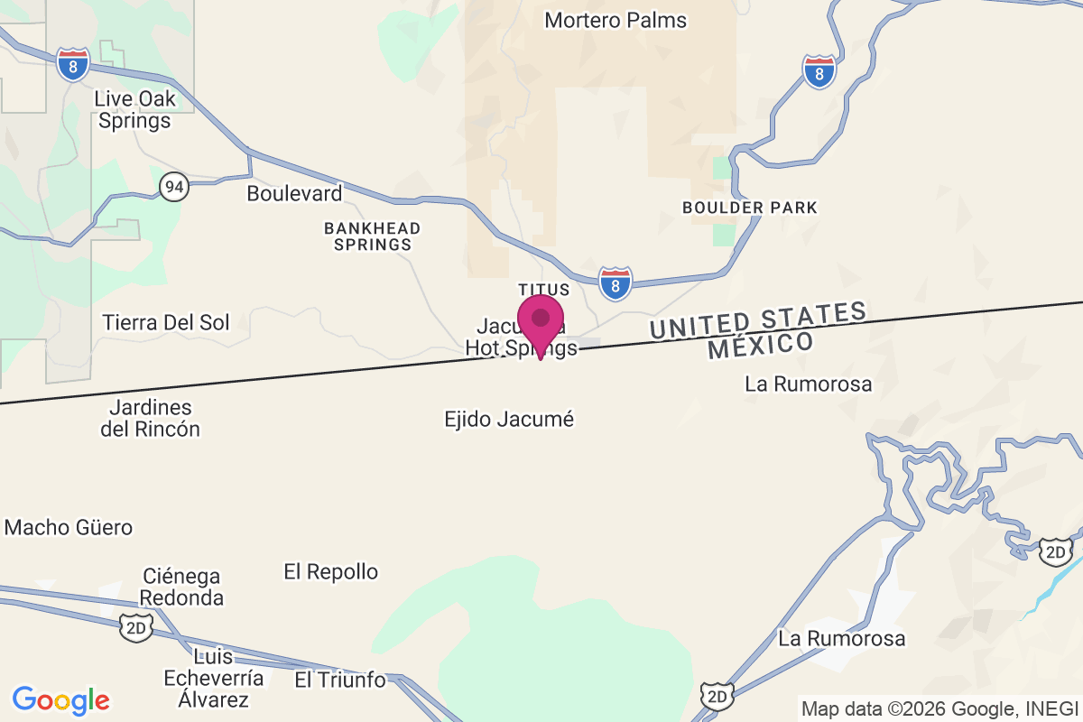 Carte de Jacumba