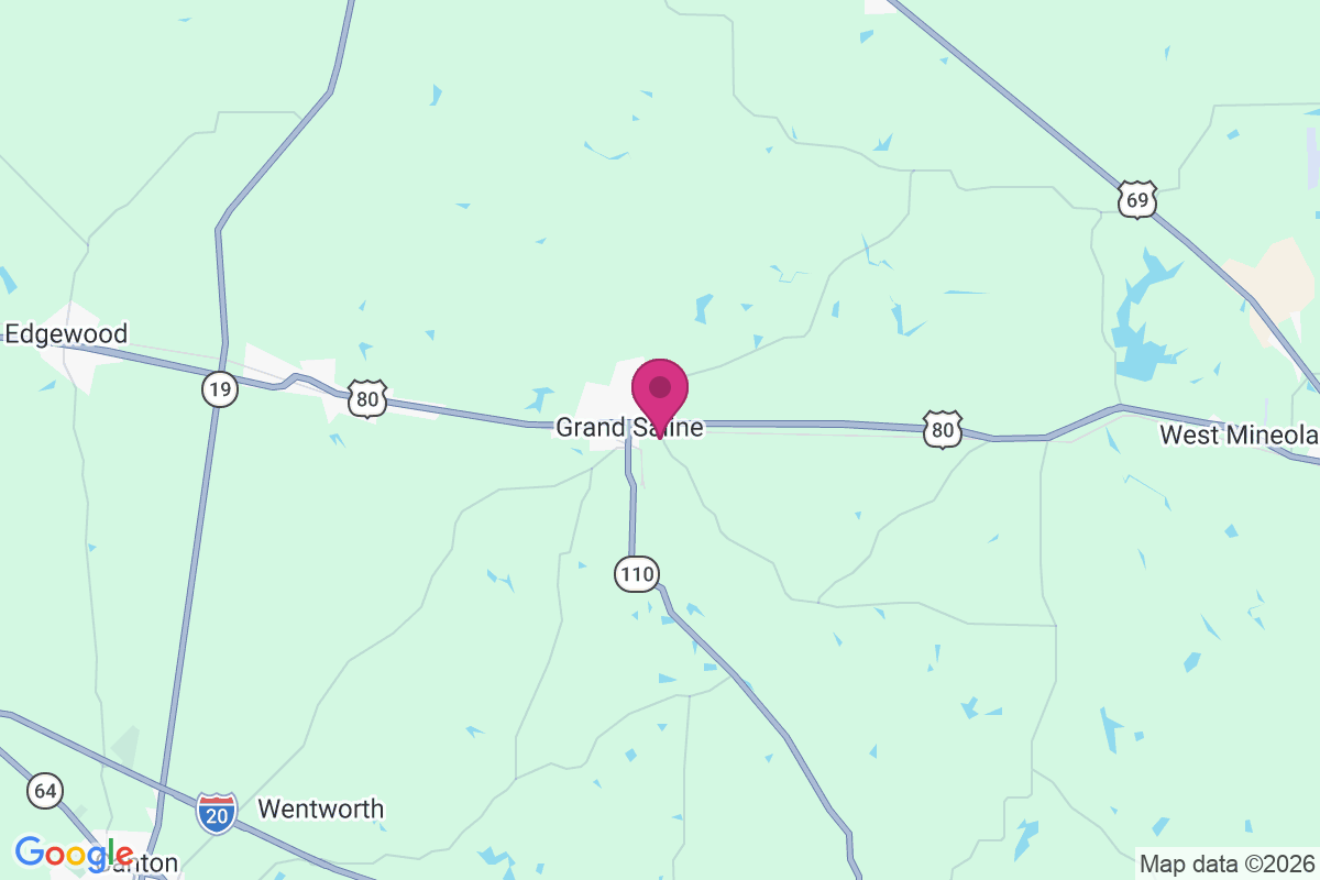 Carte de Grand Saline