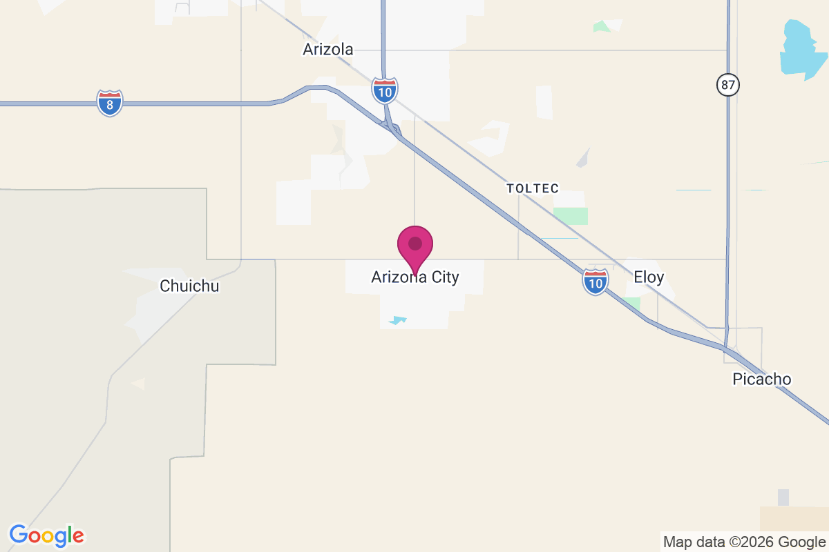 Carte de Arizona City