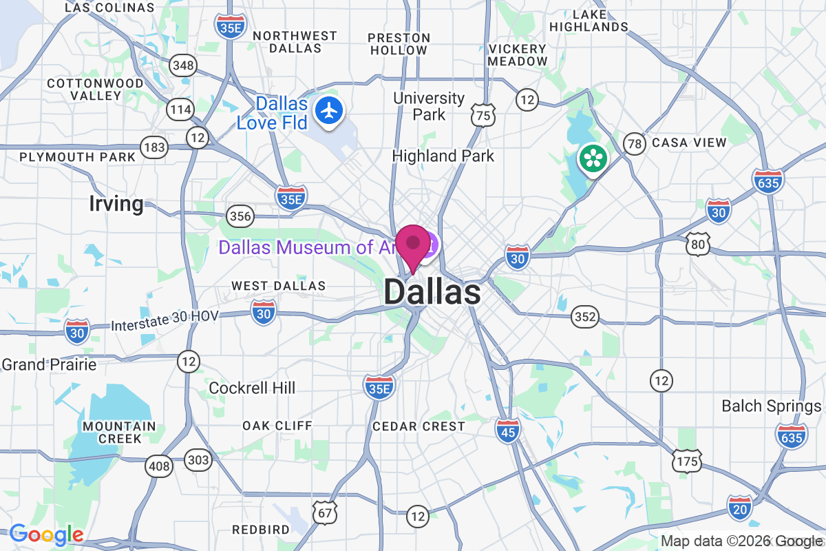 Carte de Dallas