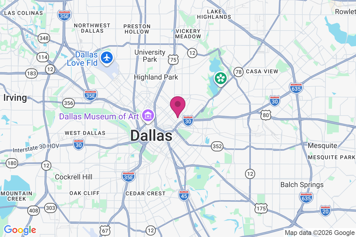Carte de Dallas