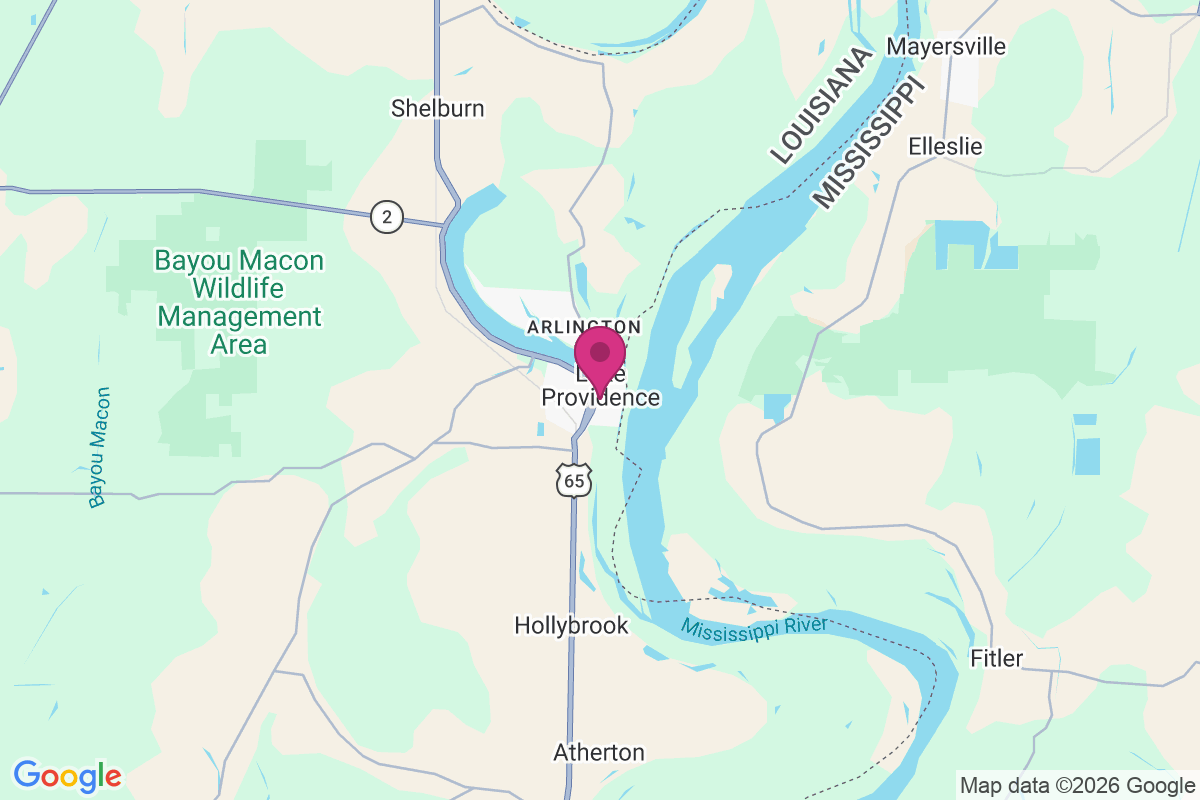 Carte de Lake Providence