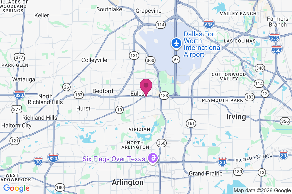 Carte de Euless