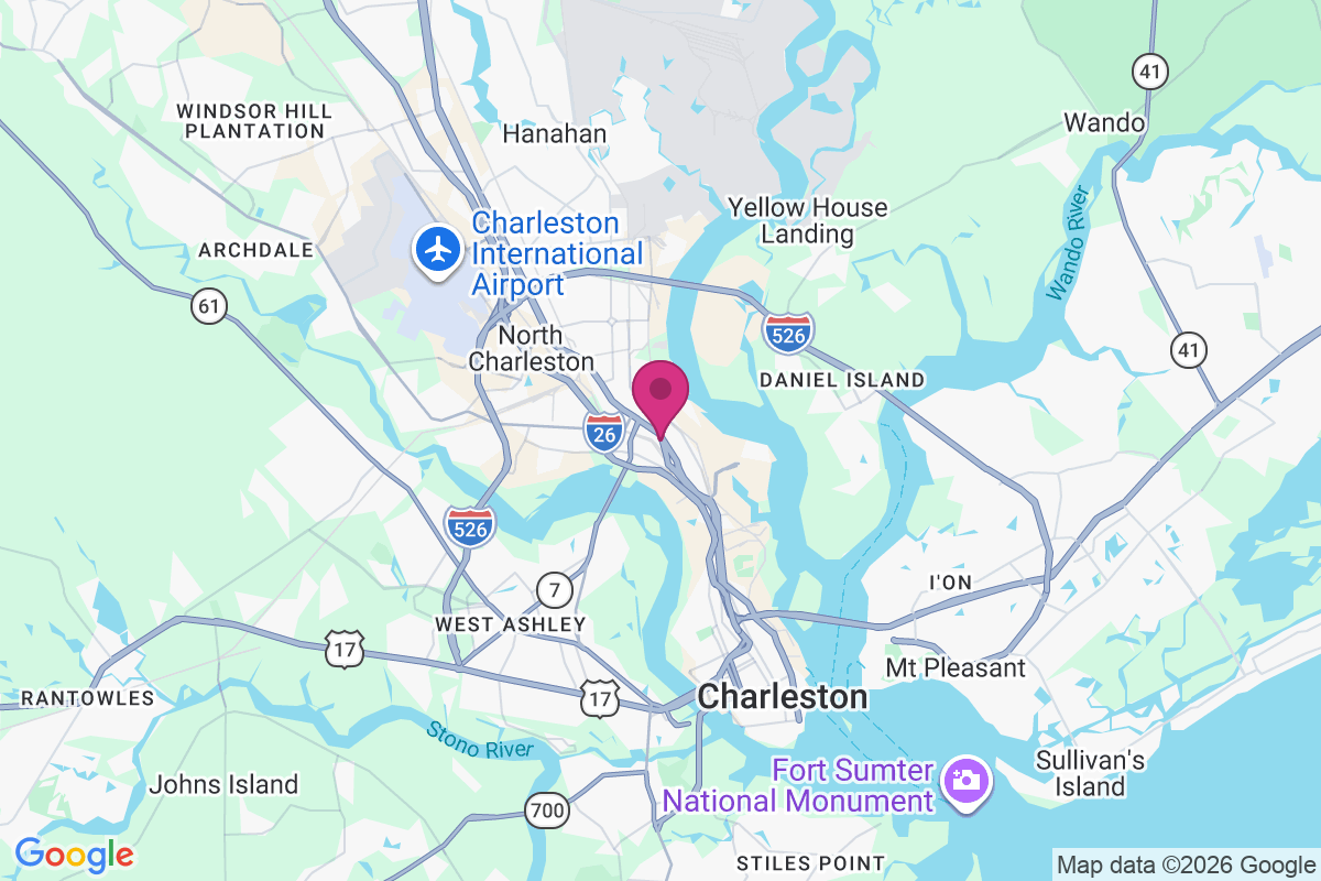 Carte de Charleston Heights