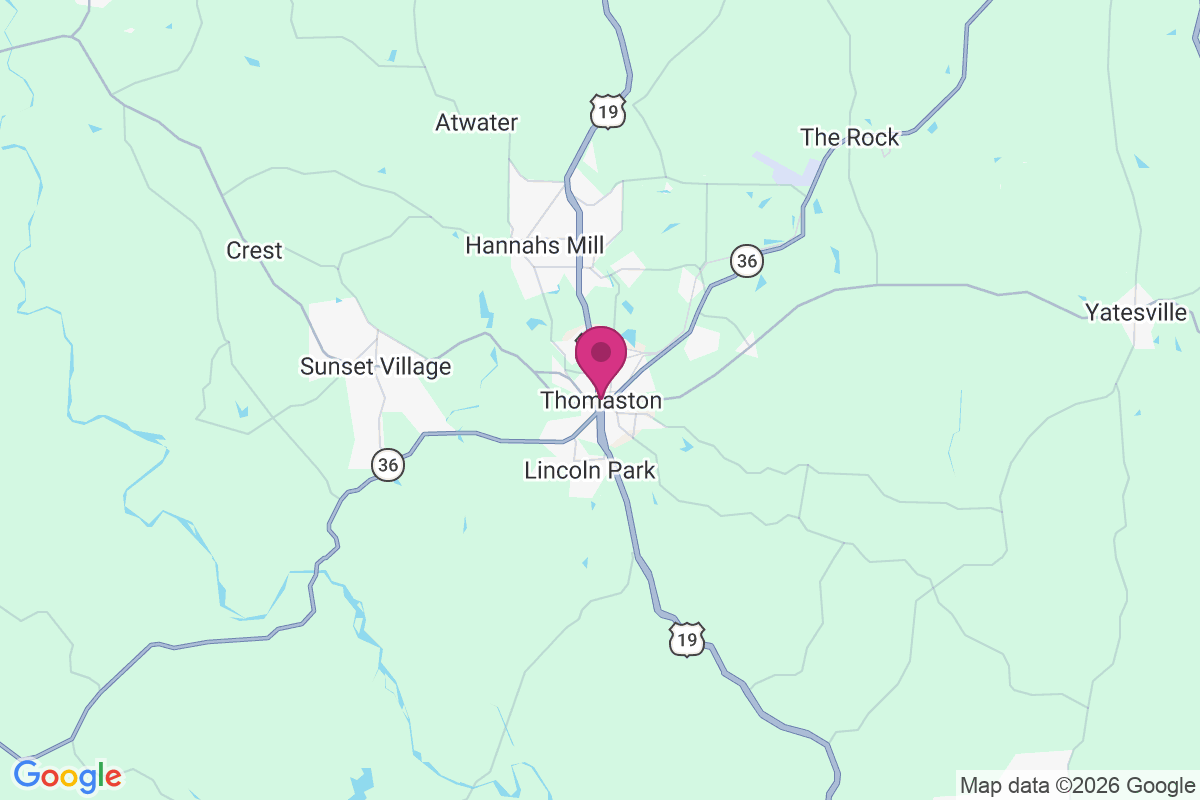 Carte de Thomaston