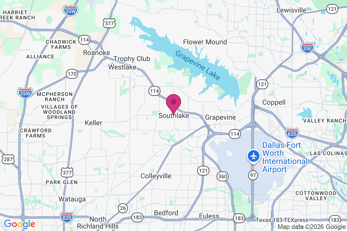 Carte de Southlake