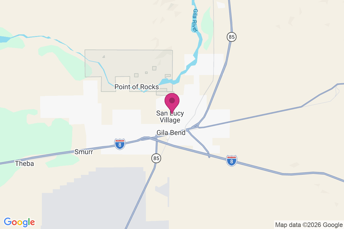 Carte de Gila Bend