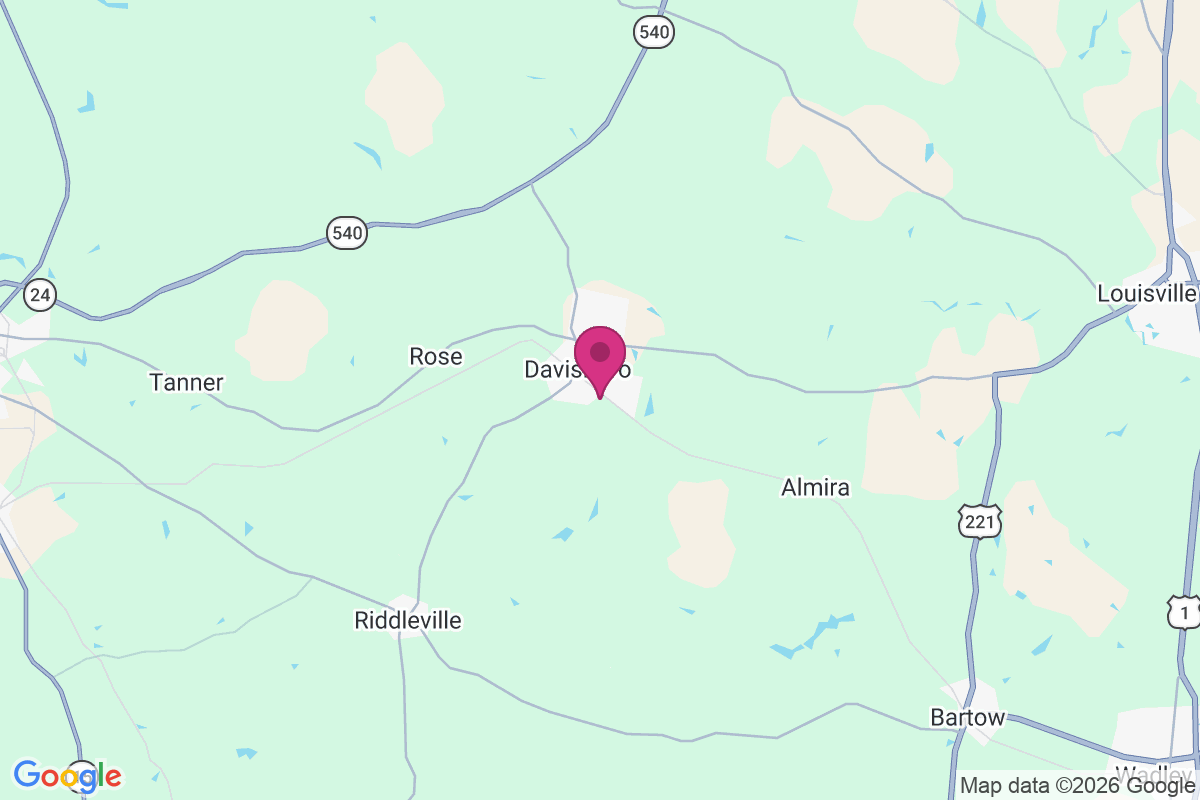 Carte de Davisboro