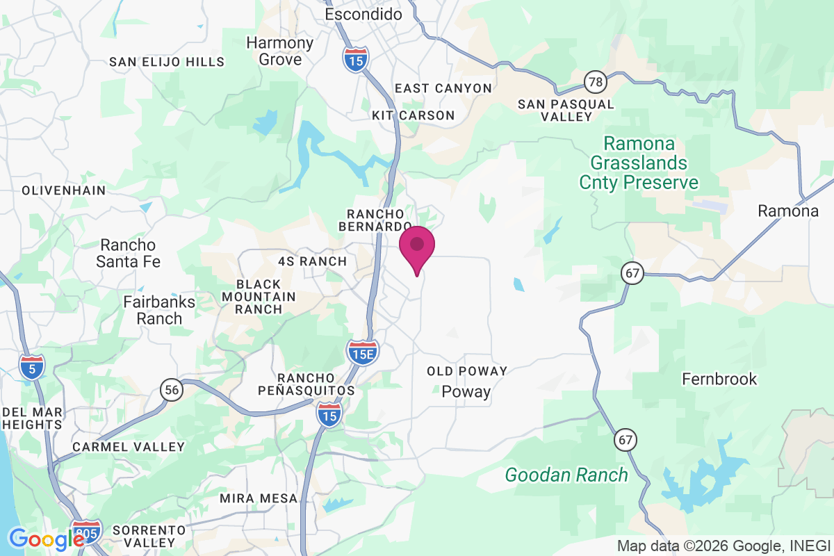 Carte de Rancho Bernardo