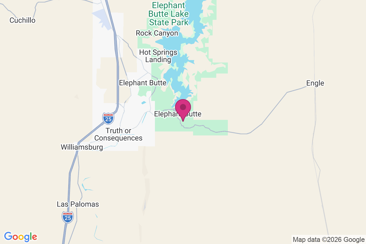 Carte de Elephant Butte