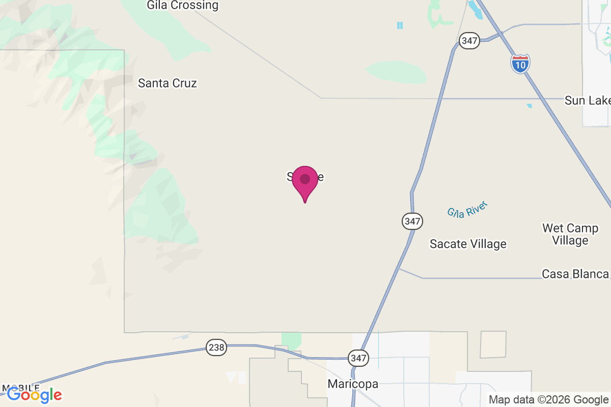 Carte de Maricopa Wells