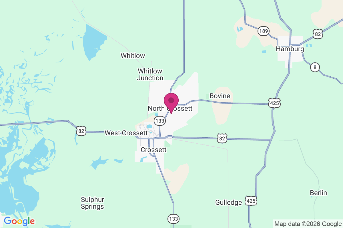 Carte de North Crossett
