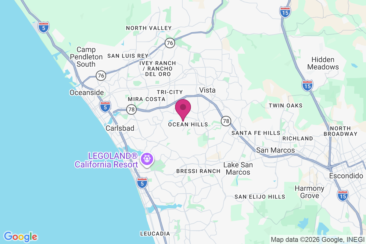 Carte de Rancho Calevero Mobile Home Park