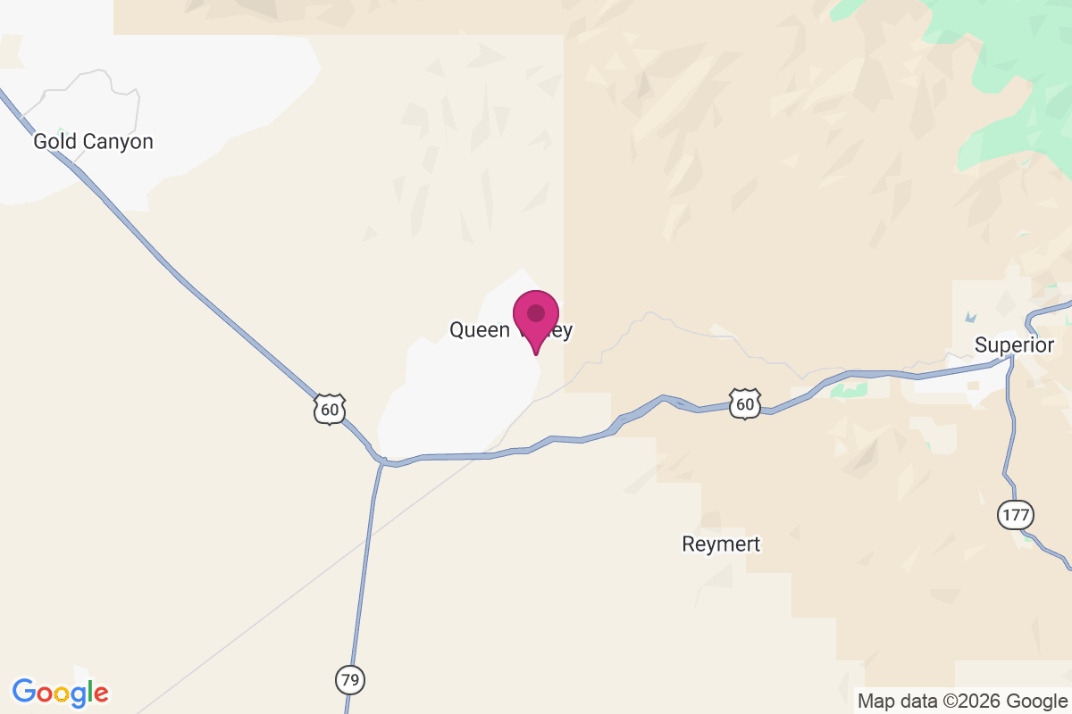 Carte de Queen Valley