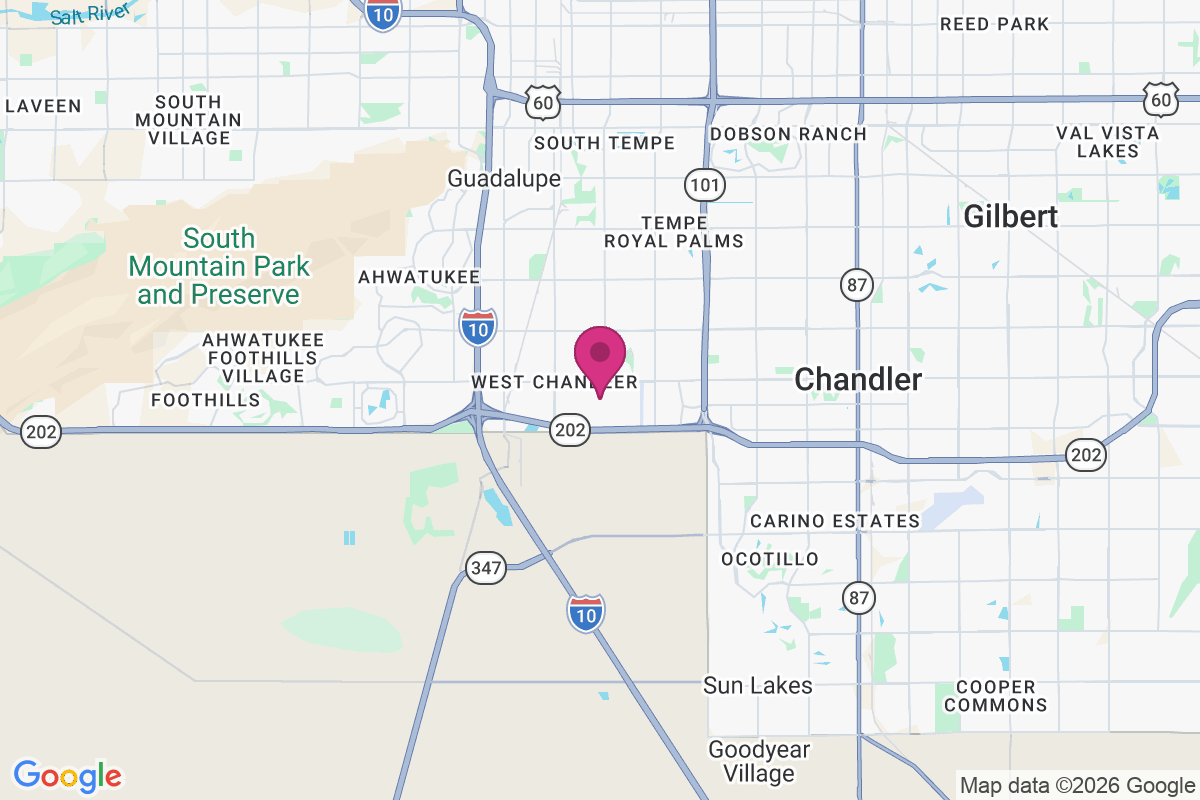 Carte de Suncrest Villas Chandler
