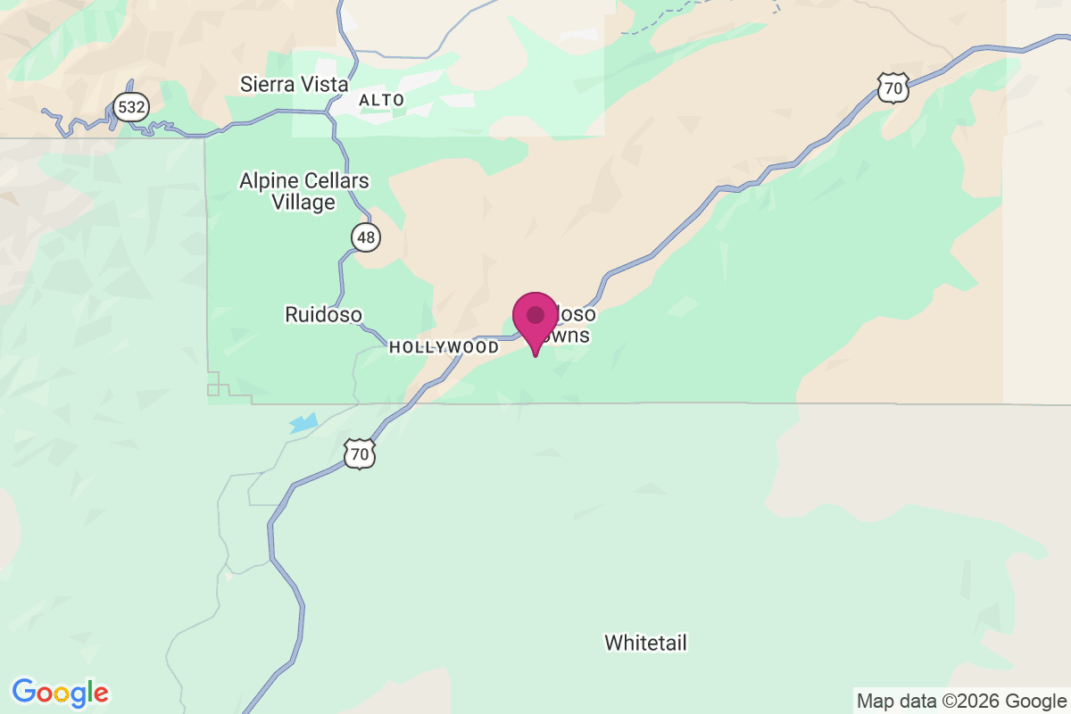 Carte de Ruidoso Downs