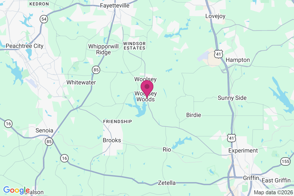 Carte de Woolsey Woods