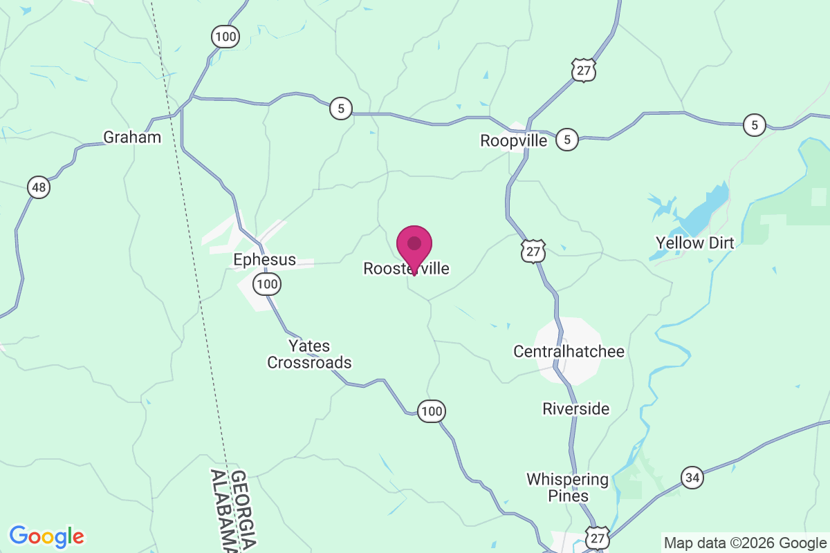 Carte de Roosterville