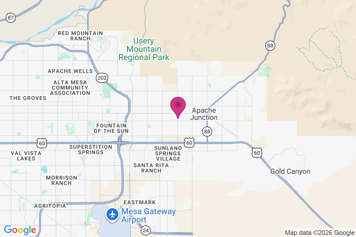 Carte de Trails West Mobile Home Park
