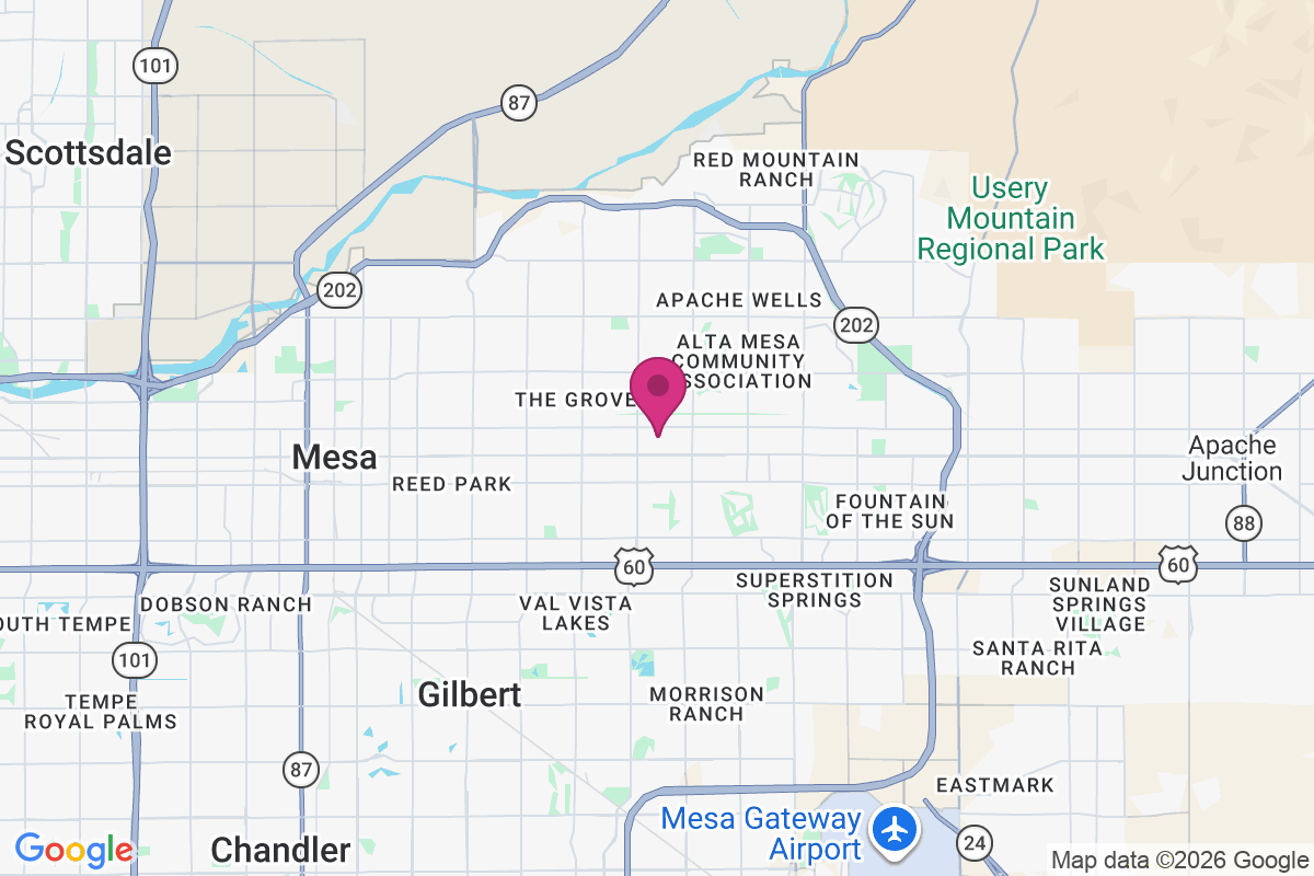 Carte de Greenfield Estates