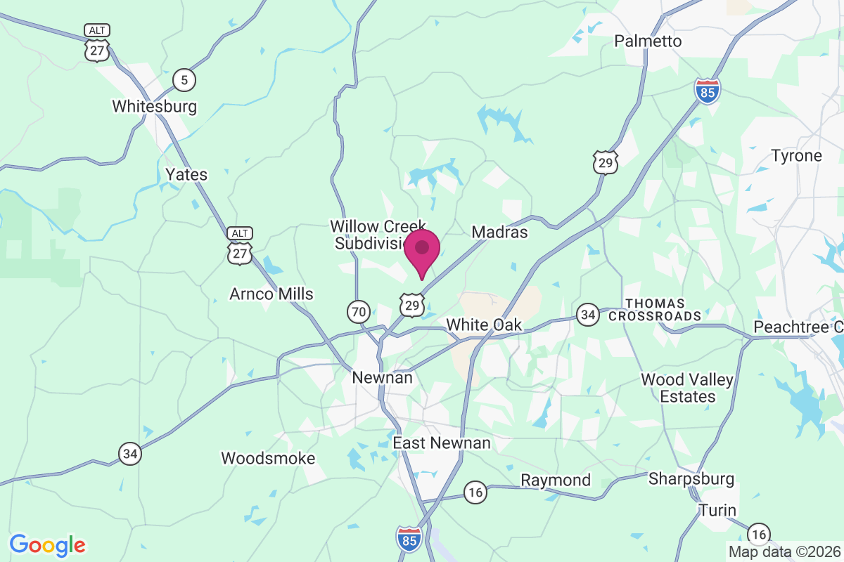Carte de Newnan Pines