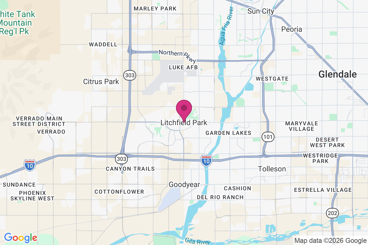 Carte de Litchfield Park