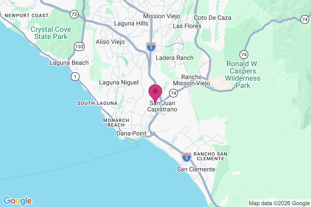 Carte de Newport Coast